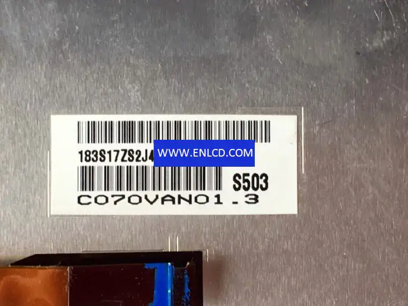 AUO C070VAN01.3 LCD panel for Automotive Display