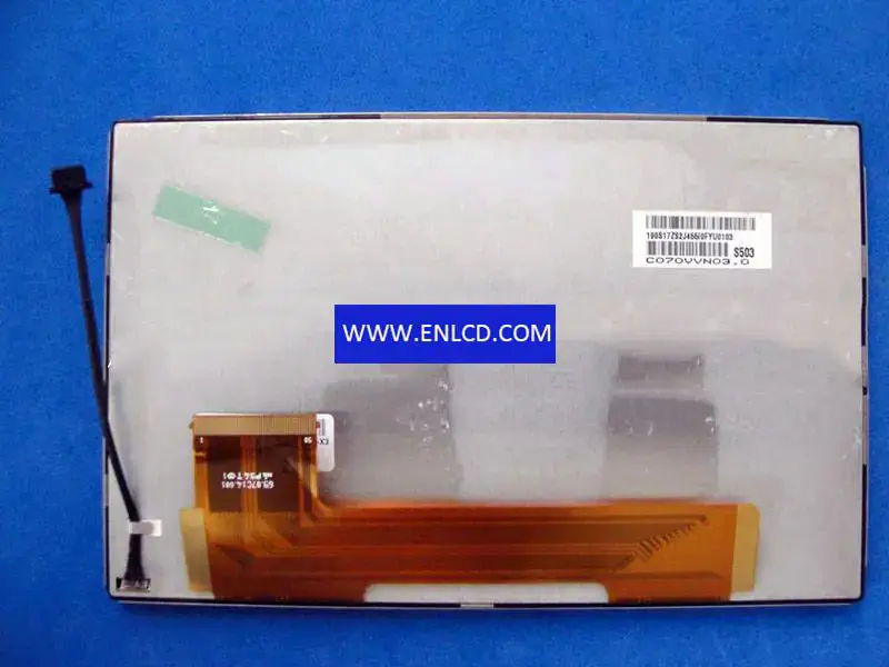 AUO C070VVN03.0 LCD panel for Automotive Display
