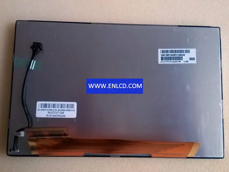 AUO C070VW04 V6 LCD面板汽車顯示器