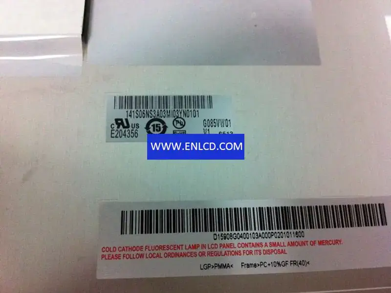 AUO G085VW01 V1 LCD panel