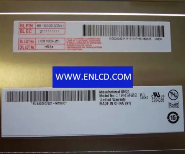 AUO G104SN02 V1 LCD面板
