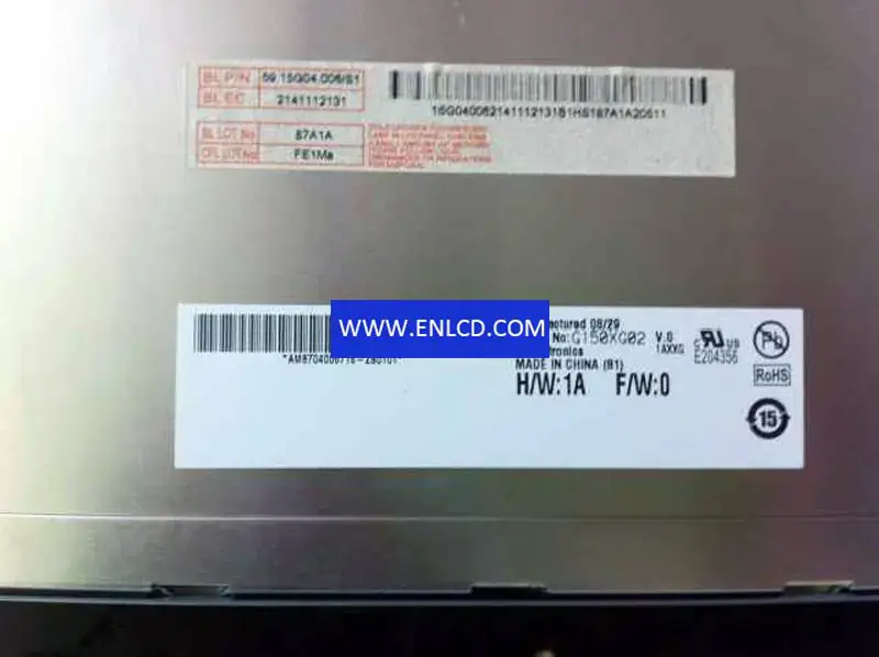 AUO G150XG02 V0 LCD panel