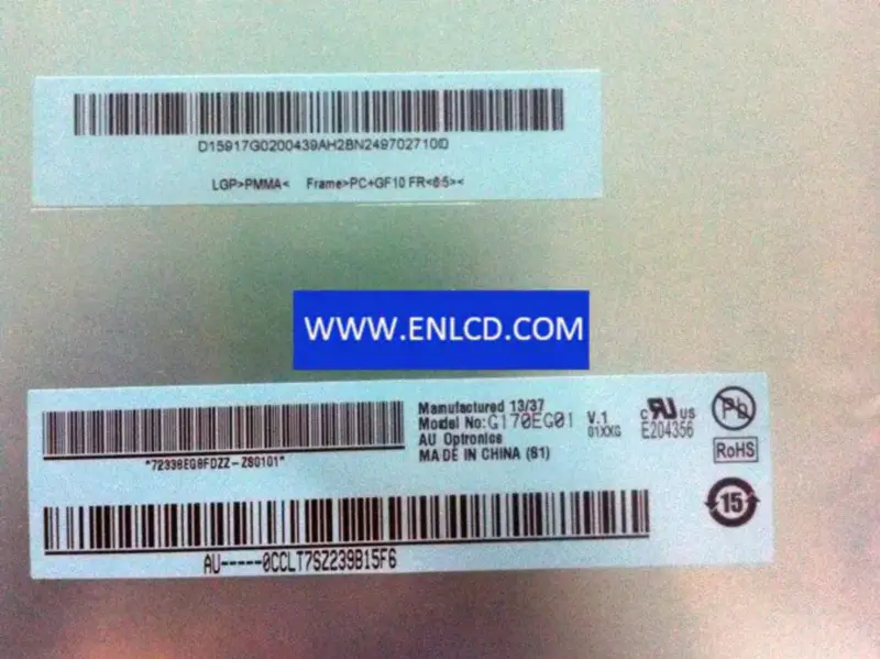 AUO G170EG01 V1 LCD panel