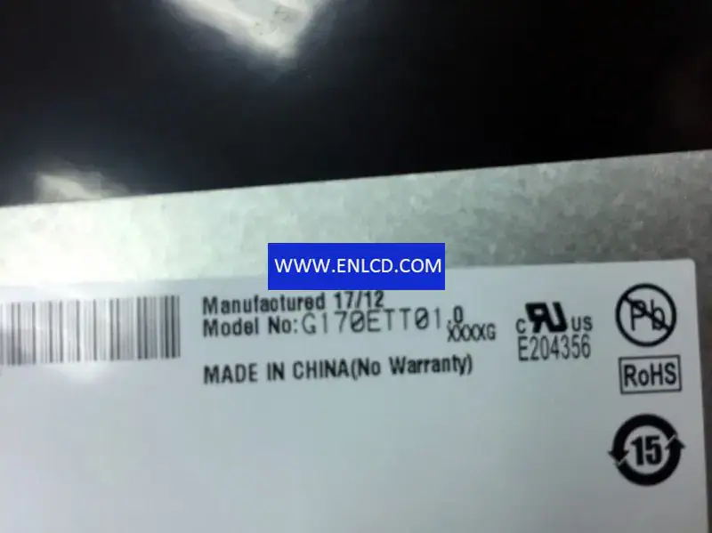 AUO G170ETT01.0 LCD面板