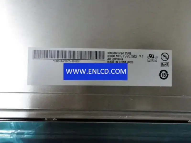AUO G190EG02 V0 LCD panel