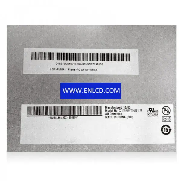 AUO G190ETN01.0 LCD面板