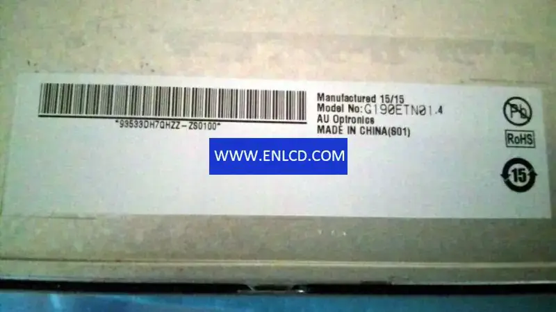 AUO G190ETN01.4 LCD面板