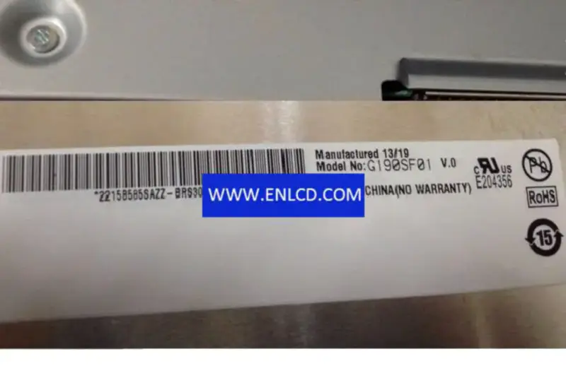 AUO G190SF01 V0 LCD panel replacement