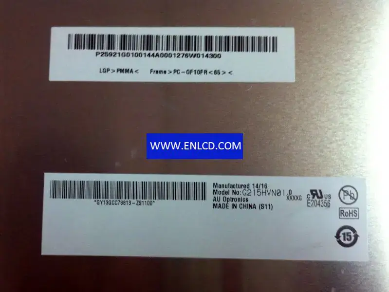 AUO G215HVN01.0 S11 LCD panel