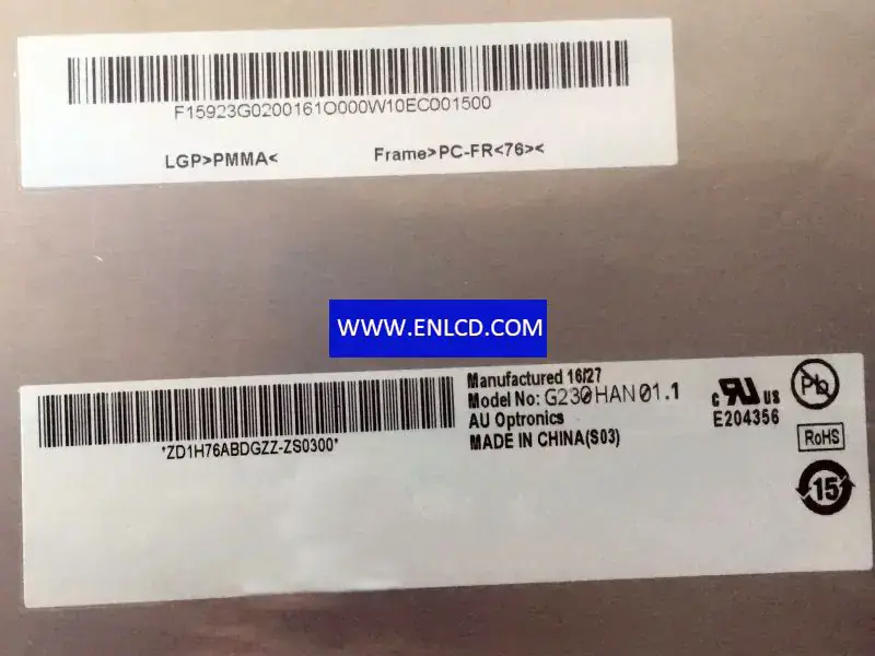 AUO G230HAN01.1 LCD面板