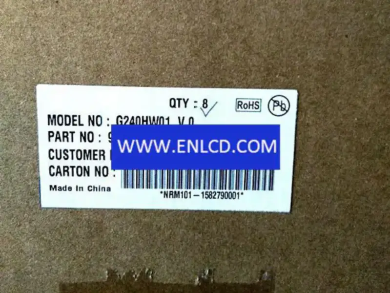 AUO G240HW01 V0 LCD panel