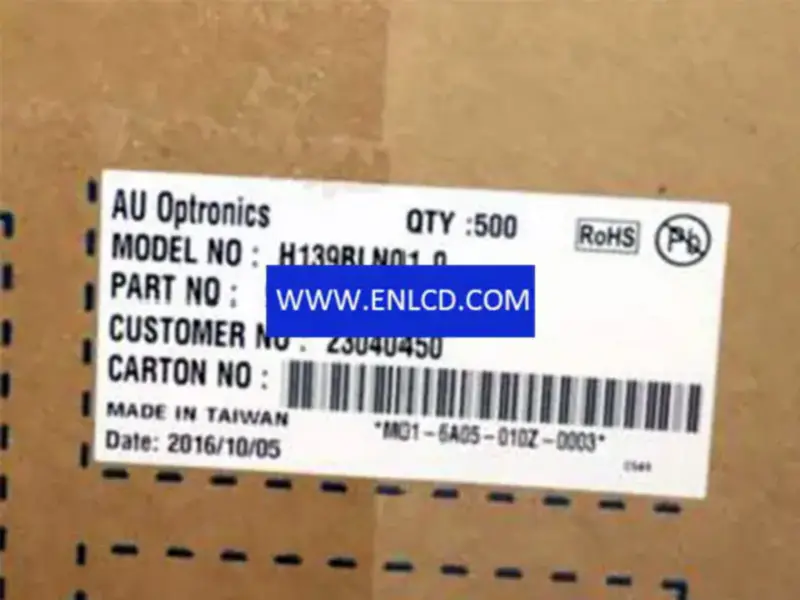 AUO H139BLN01.0 LCD面板