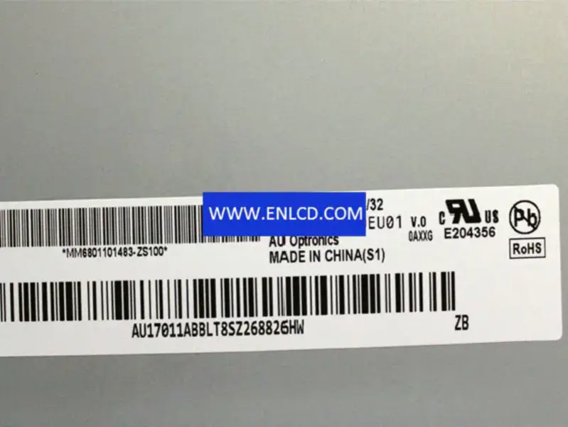AUO M170EU01 V0 LCD panel replacement for Desktop Monitor