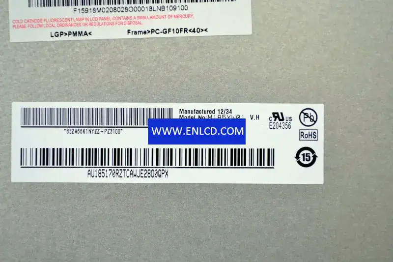 AUO M185XW01 VH LCD panel Desktop Monitor