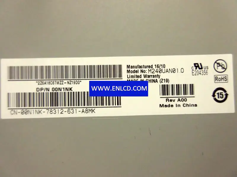 AUO M240UAN01.0 LCD panel Desktop Monitor replacement