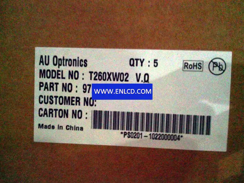 AUO T260XW02 V0 LCD面板
