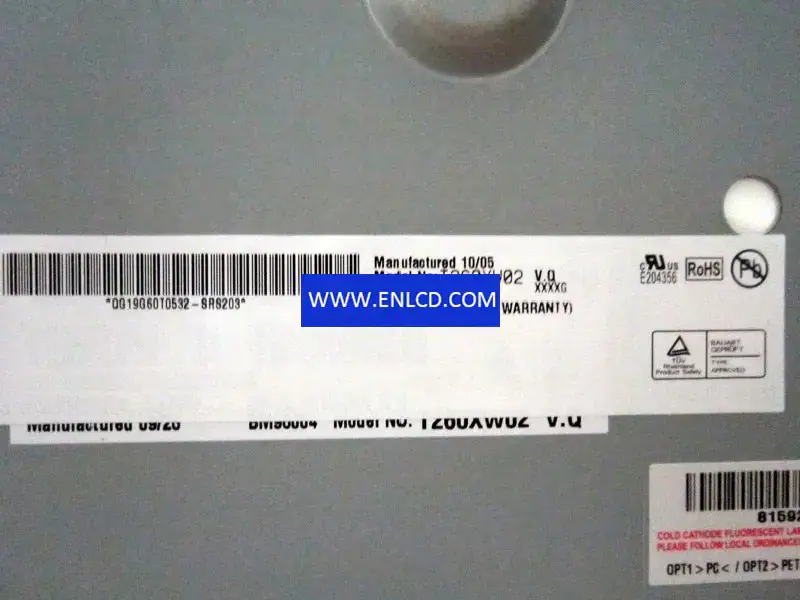 AUO T260XW02 VQ LCD面板
