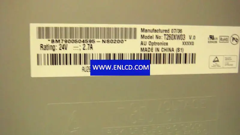 AUO T260XW03 V0 LCD panel