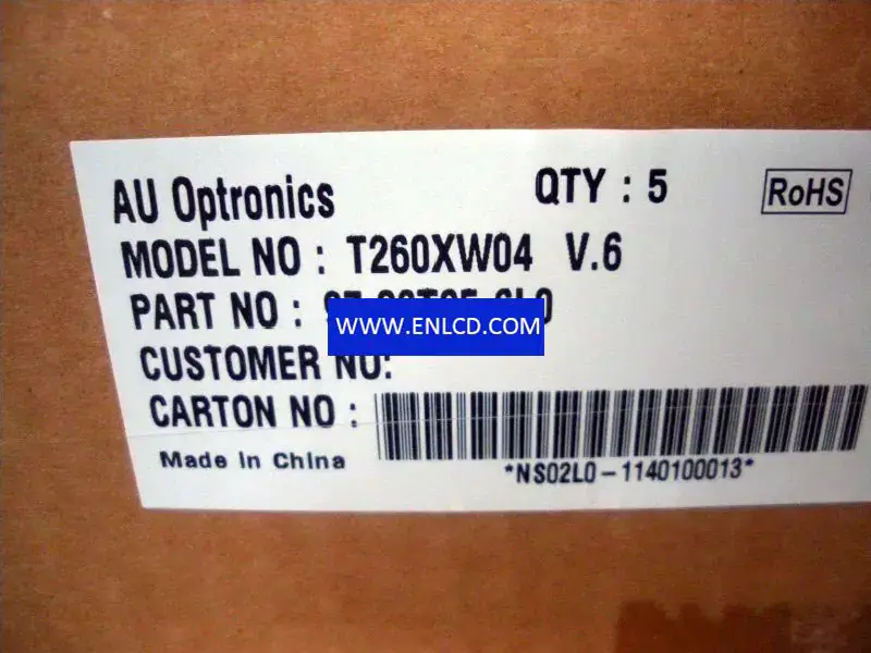 AUO T260XW04 V6 LCD面板