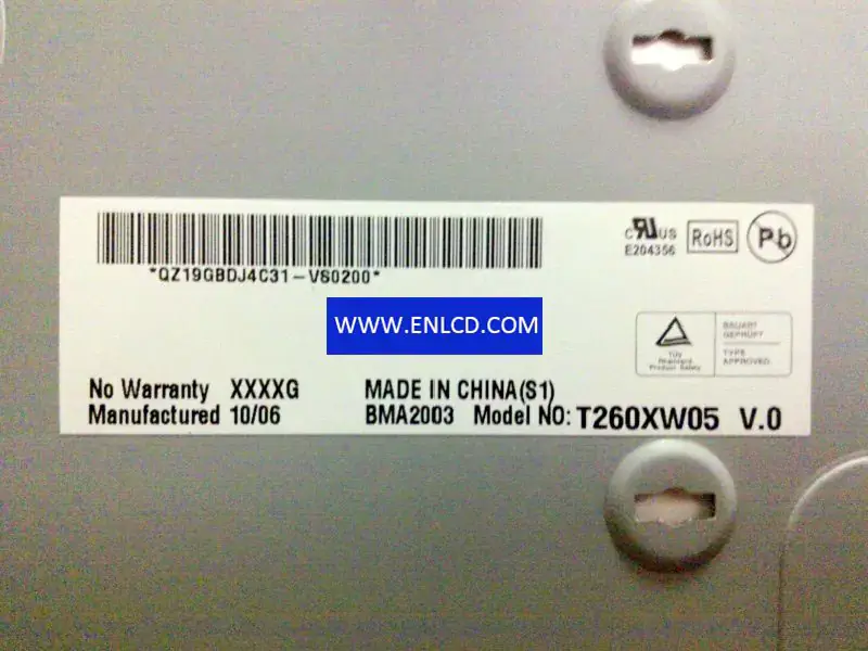 AUO T260XW05 V0 LCD面板
