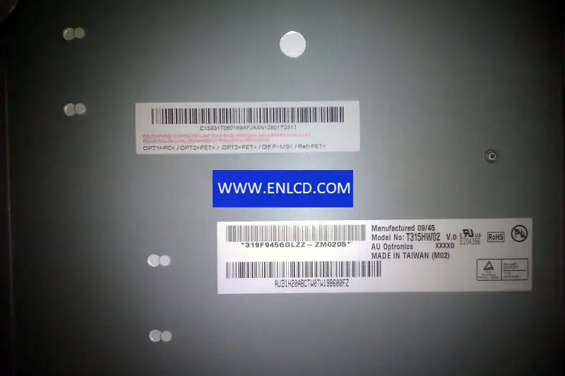 AUO T315HW02 V0 LCD panel replacement