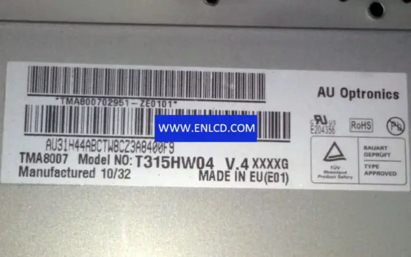 AUO T315HW04 V4 LCD-Panel