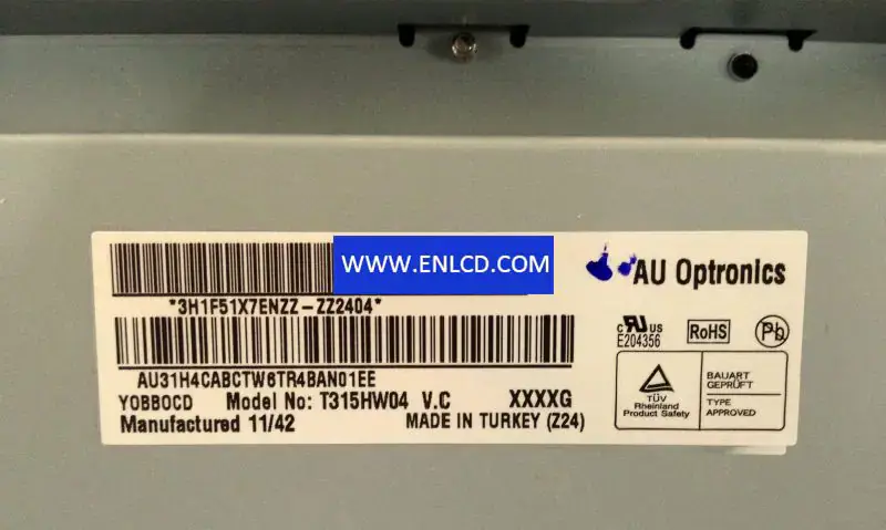 AUO T315HW04 VC LCD面板