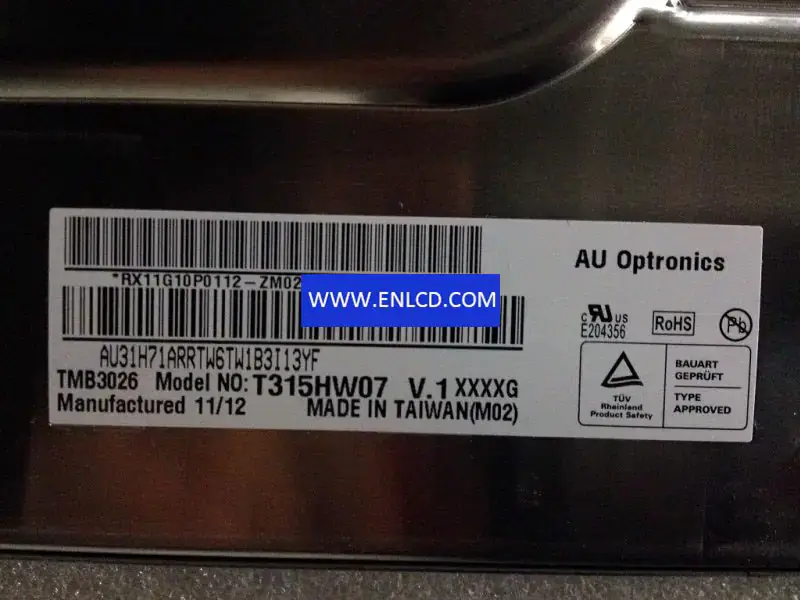 AUO T315HW07 V1 LCD面板