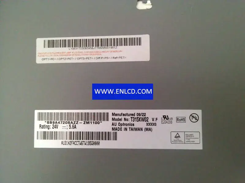 AUO T315XW02 VF LCD面板