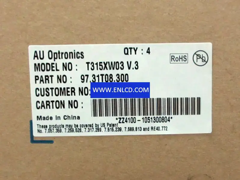 AUO T315XW03 V3 LCD面板