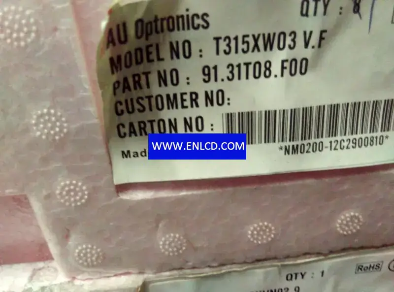 AUO T315XW03 VF cell LCD面板