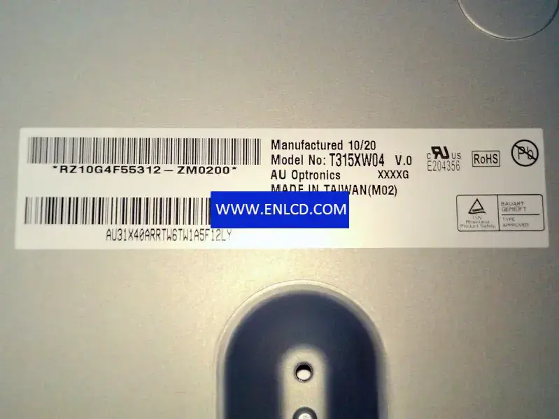 AUO T315XW04 V0 LCD面板