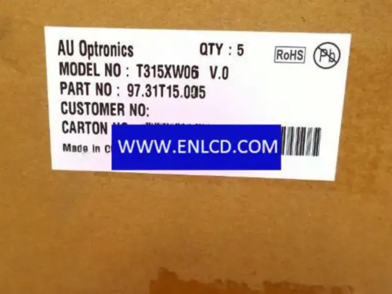 AUO T315XW06 V0 LCD面板