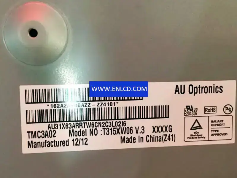 AUO T315XW06 V3 LCD面板
