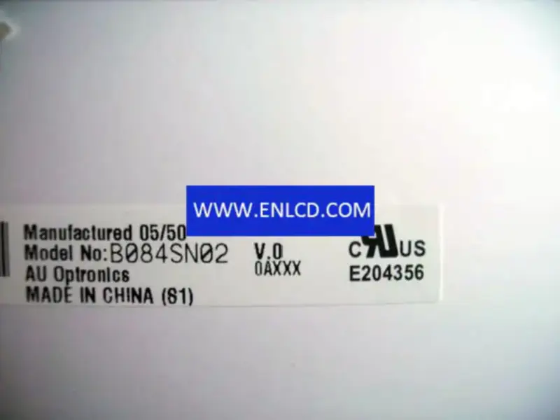 AUO B084SN02 V0 LCD panel for Industrial Application