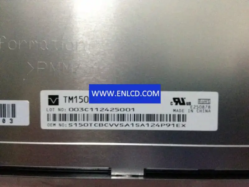 Tianma TM150TCS02 LCD panel replacement for Touch Panel