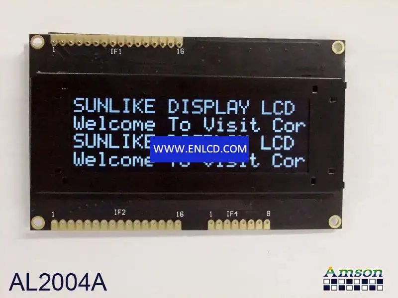 AL2004A LCD panel for Industrial Application