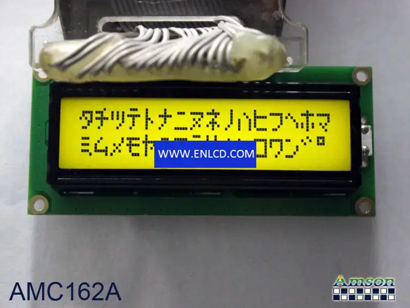 AMC162A LCD panel for Industrial Application