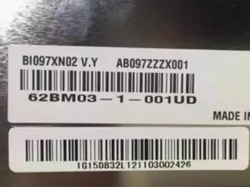 V.Y Century BI097XN02 LCD-Panel