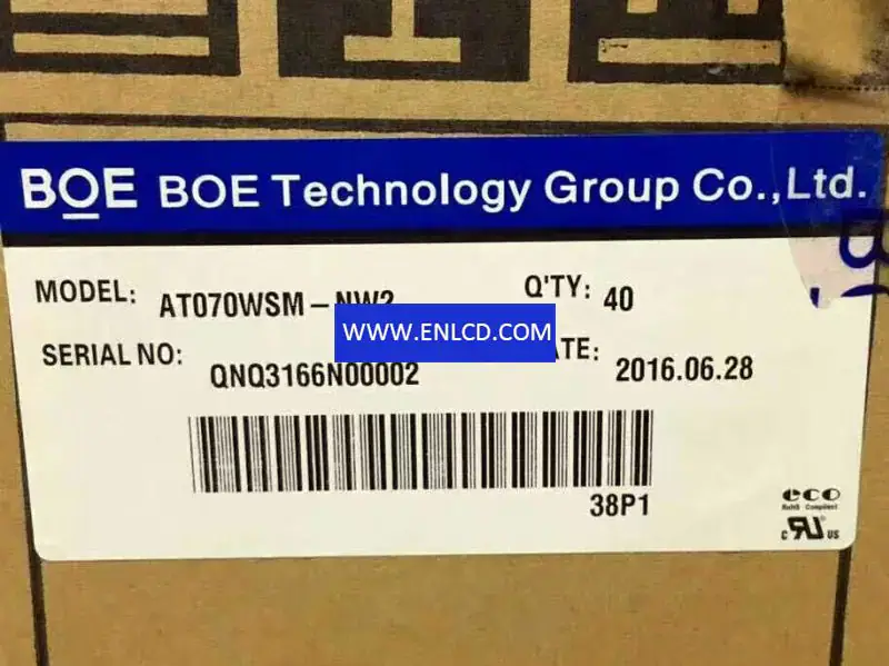 BOE AT070WSM-NW2 LCD面板汽車顯示器