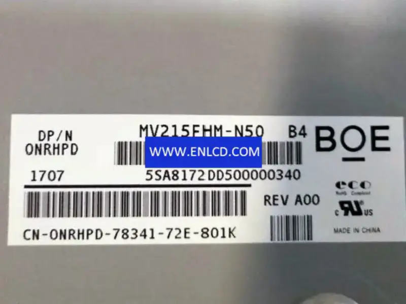 BOE MV215FHM-N50 LCD panel