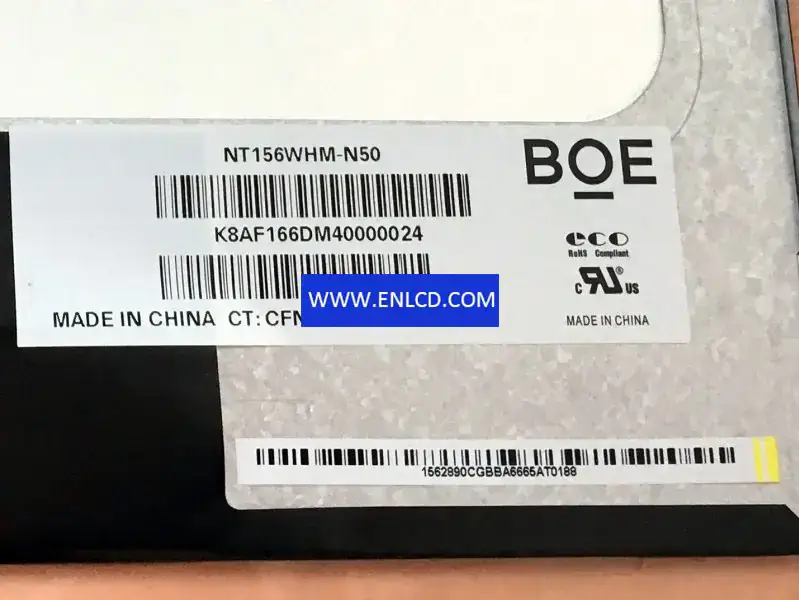 BOE NT156WHM-N50 LCD panel