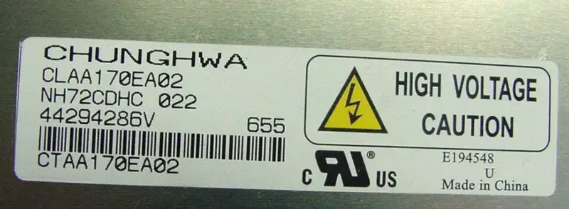 CLAA170EA02 CPT LCD-Panel Desktop-Monitor