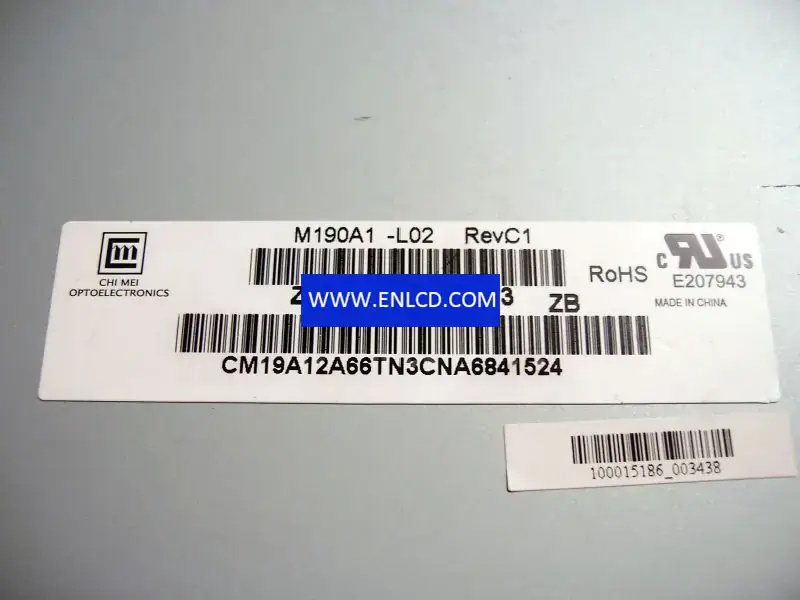 Innolux M190A1-L02 LCD panel for Touchscreen