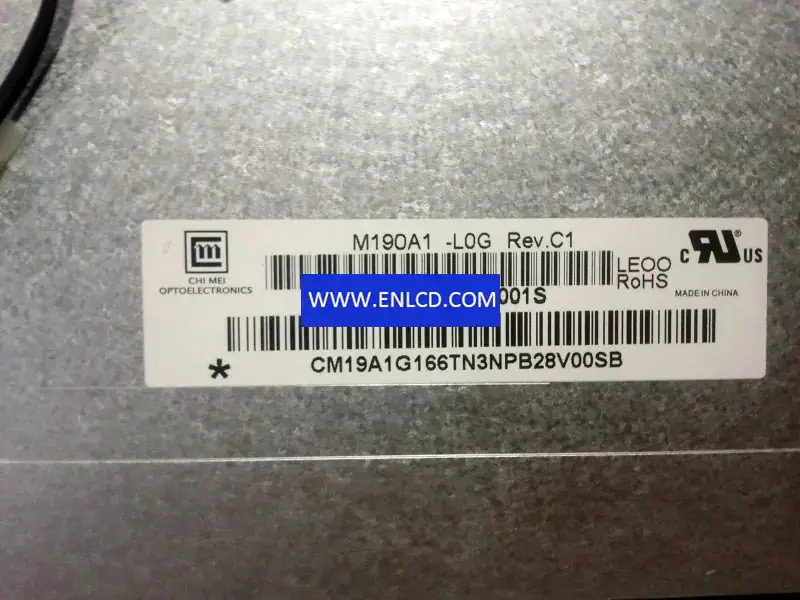 Innolux M190A1-L0G LCD panel Desktop Monitor replacement