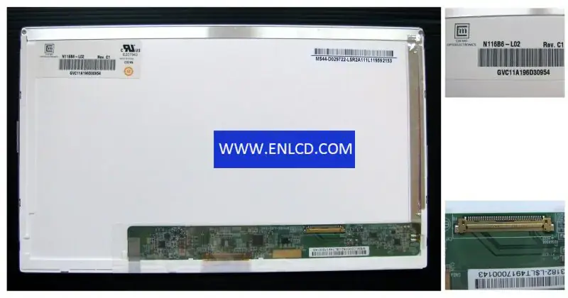 Innolux N116B6-L02 LCD panel for Laptop,Netbook PC