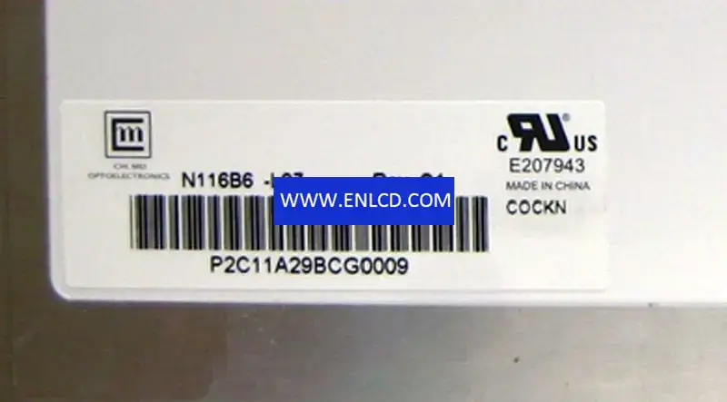 Innolux N116B6-L07 LCD面板