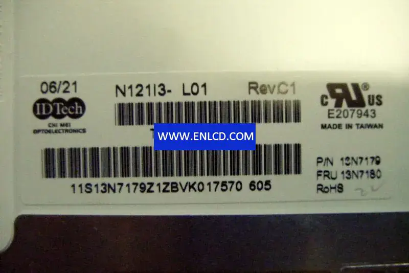 Innolux N121I3-L01 LCD panel
