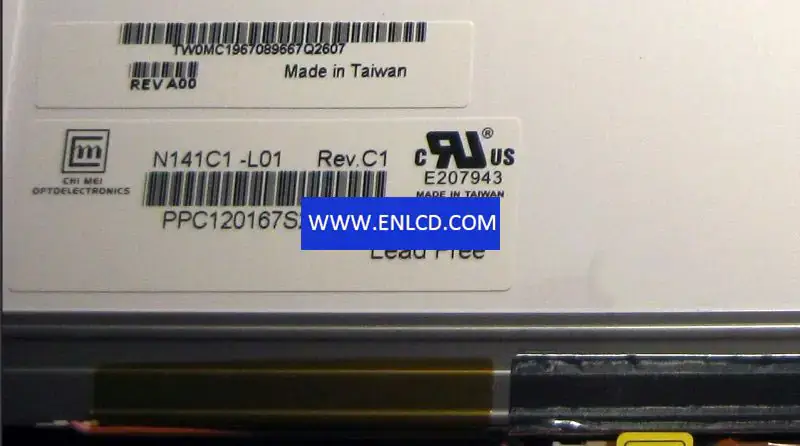 Innolux N141C1-L01 LCD panel