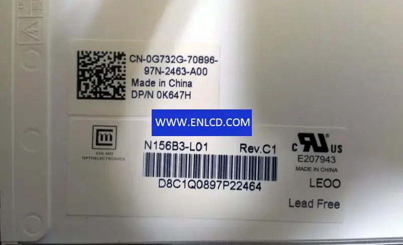 Innolux N156B3-L01 LCD面板